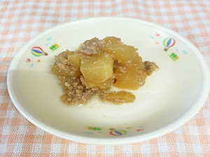 大根そぼろ煮